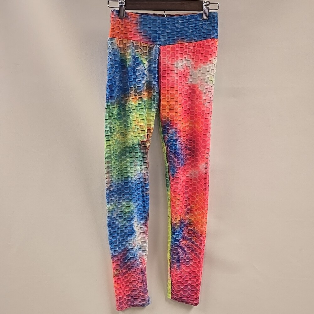 XJ Boost Yoga Pant Womens Size L/XL Multicolor Stretch